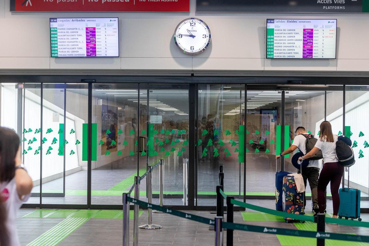 Estación de la alta velocidad en Matola