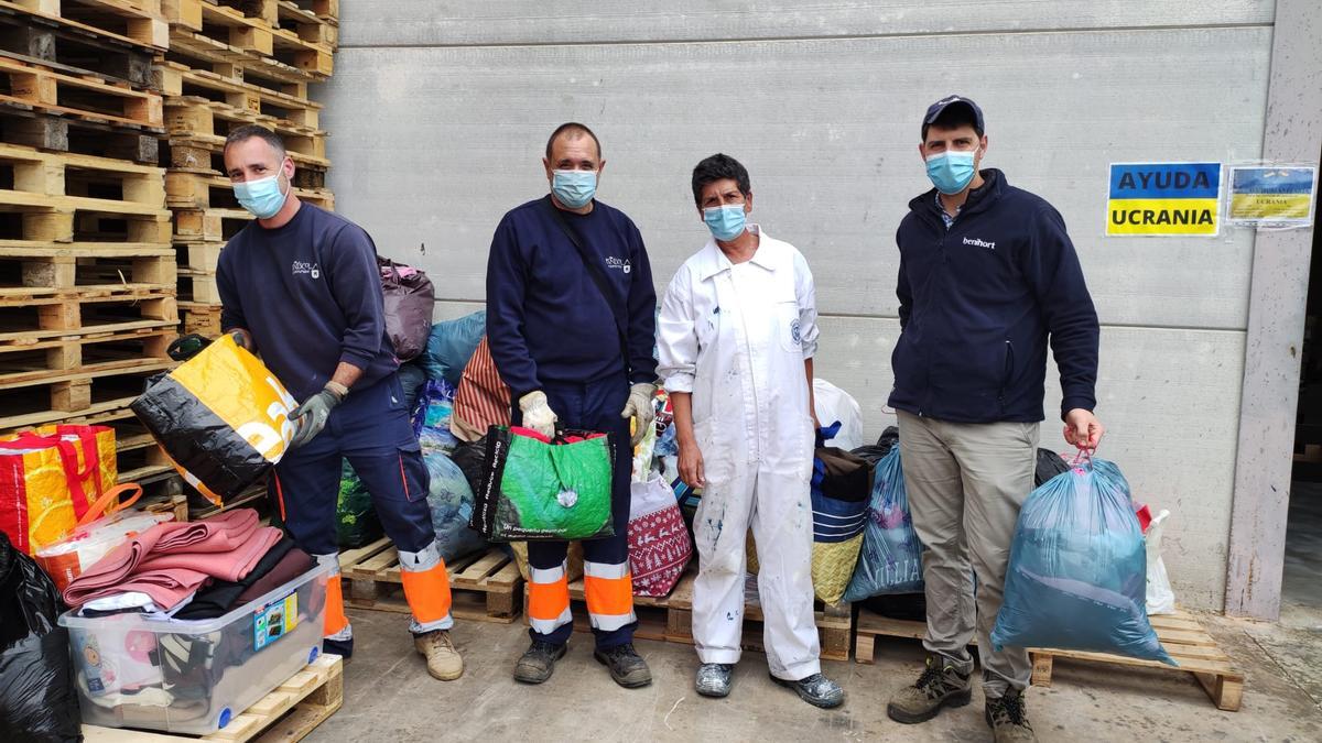 Recogida de ayuda para Ucrania desde Castellón.