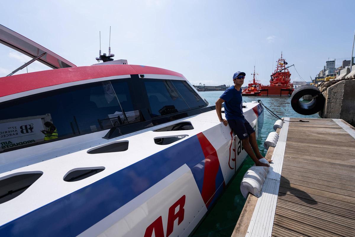 Revolución en la navegación: Barcelona ya ve volar a los primeros barcos de hidrógeno de cero emisiones, promovidos por la Copa América
