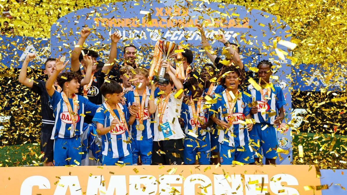 El RCD Espanyol, campeón de la XXXII edición del Torneo Nacional ASCALE LaLiga FC Futures