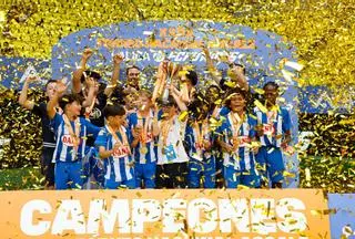 El RCD Espanyol, campeón de la LaLiga FC Futures para menores de 12 años
