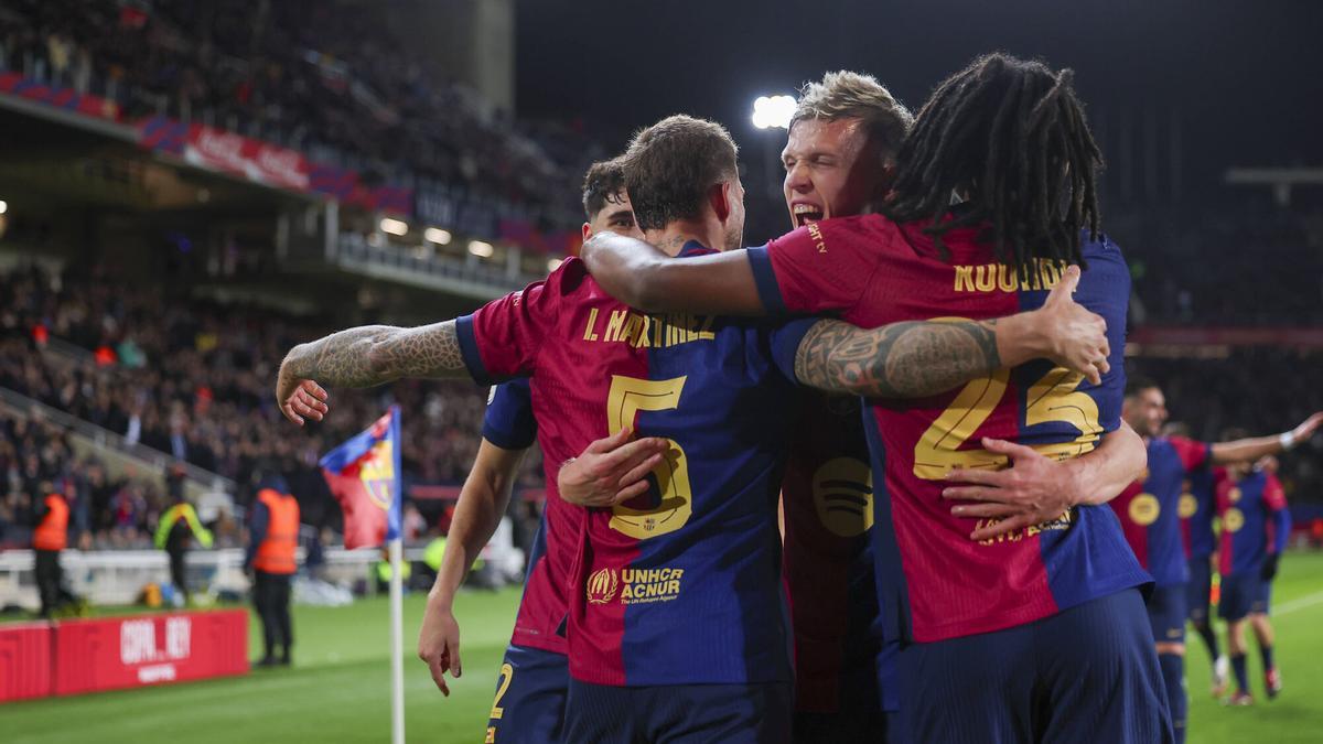 El 1x1 del Barça frente al Atlético de Madrid