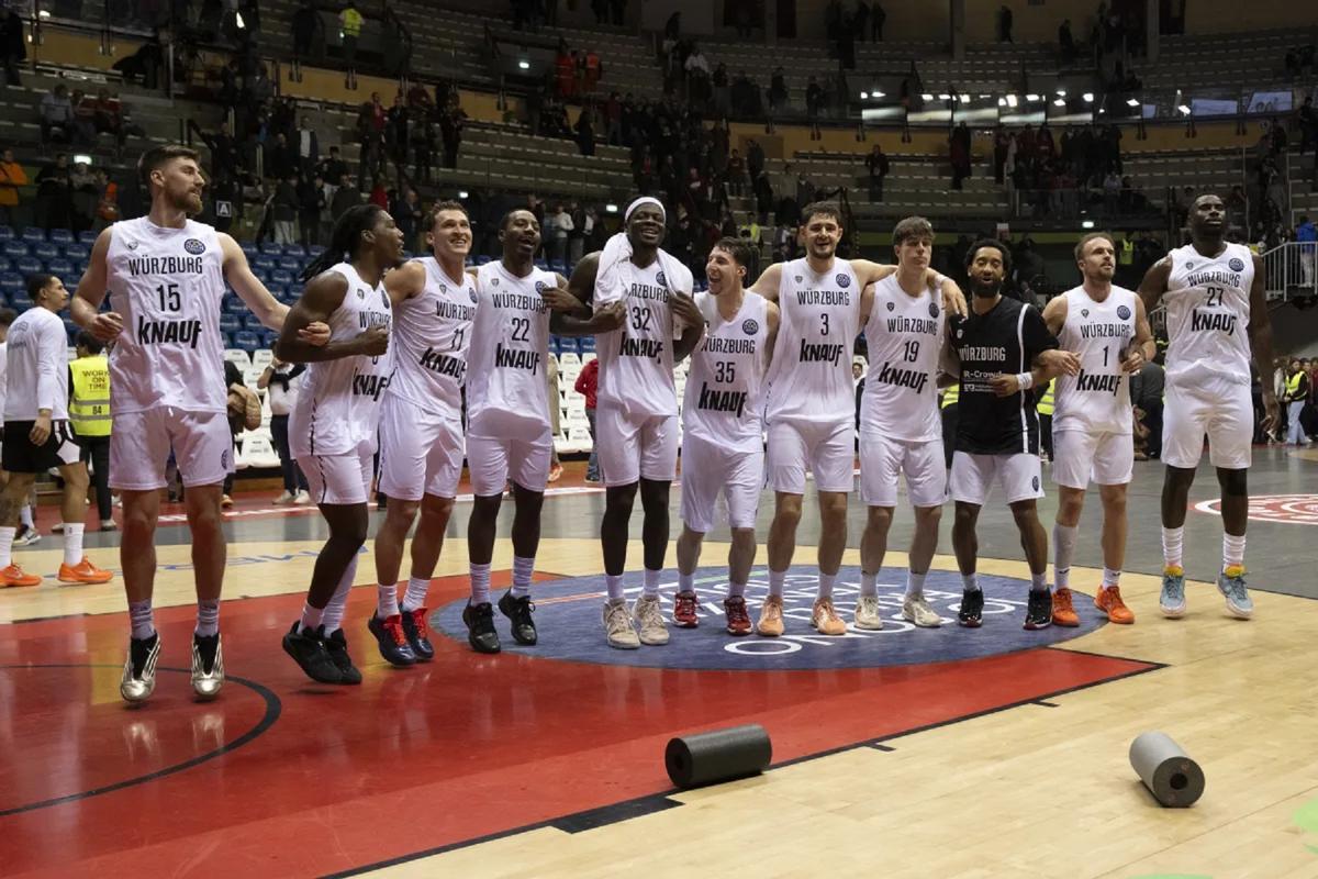 El Wurzburg Baskets es uno de los posibles rivales del Unicaja en el Round of 16.