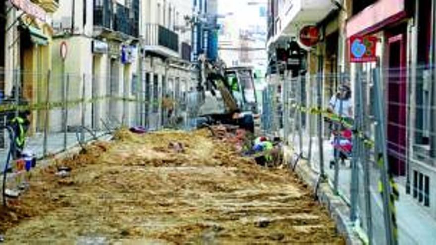 Vecinos y comerciantes valoran de forma positiva las obras de la calle Corredera