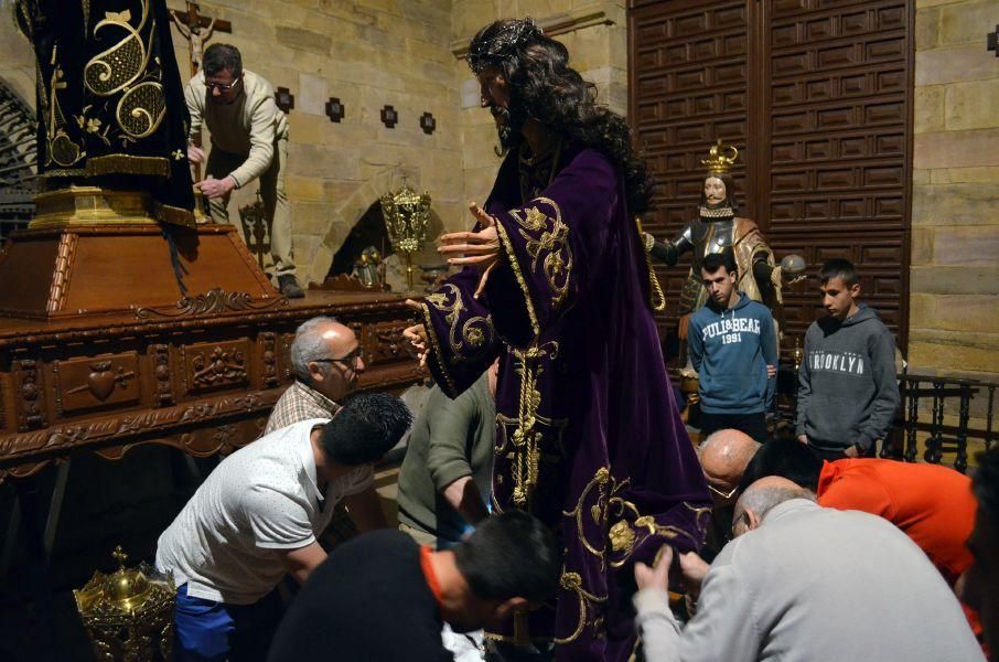 Semana Santa en Benavente: Preparativos cofradías