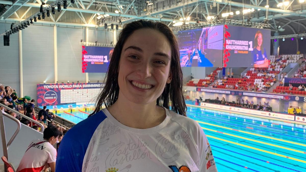 Ariadna Edo Beltrán, en el Mundial Paralímpico 2025.