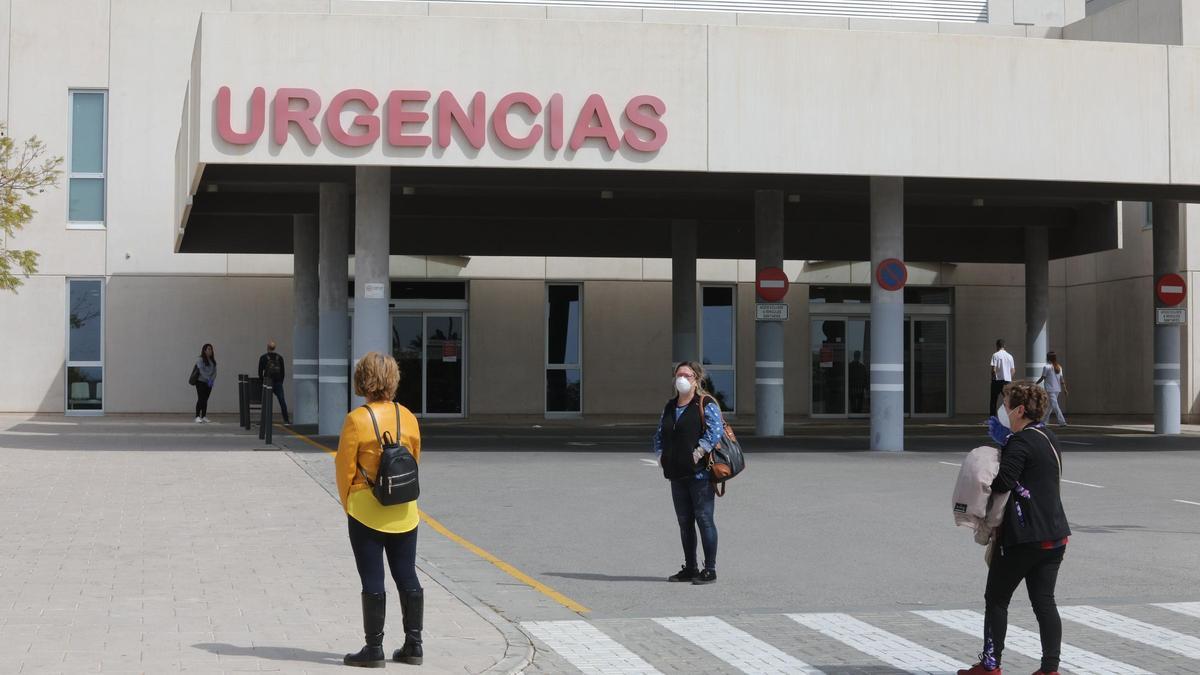 Urgencias del hospital Universitario del Vinalopó en una imagen de archivo.