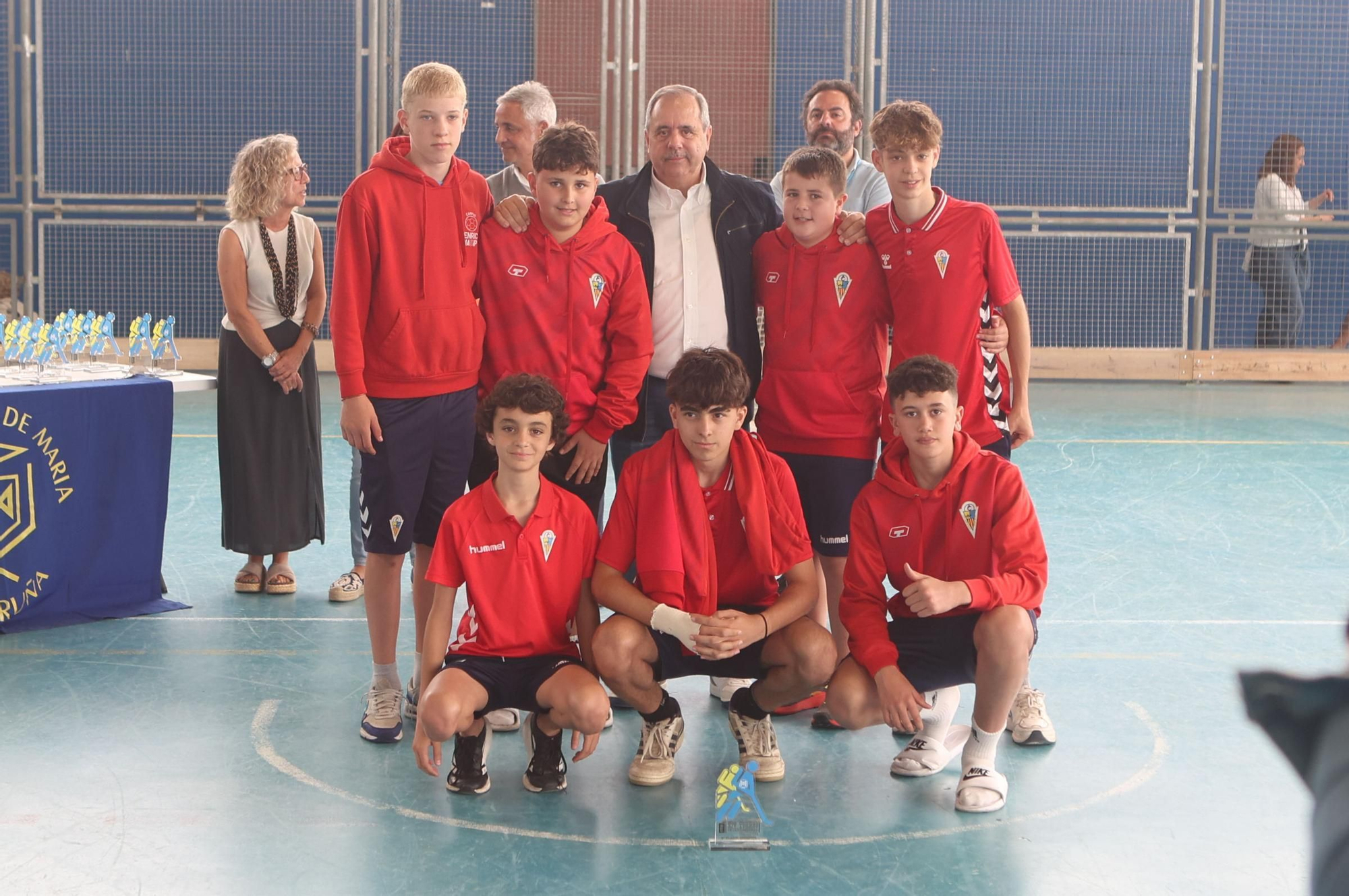 Entrega de trofeos del Torneo Internacional Compañía de María