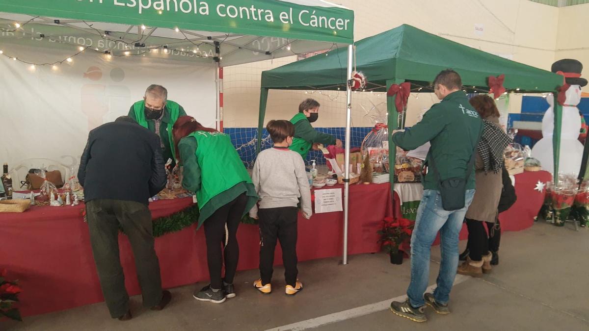 Mercadillo navideño en Puebla de Sanabria