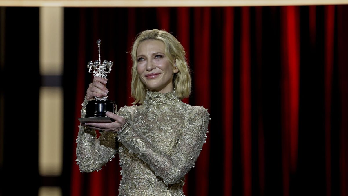 Cate Blanchett recibe el Premio Donosti del Festival Cine de San Sebastián