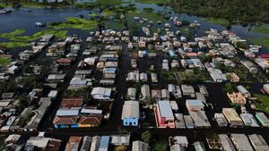 Inundaciones en el Amazonas, Brasil.