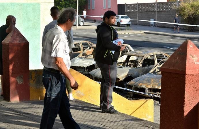 24/08/2018 JINÁMAR, TELDE. Incendio de 25 ...