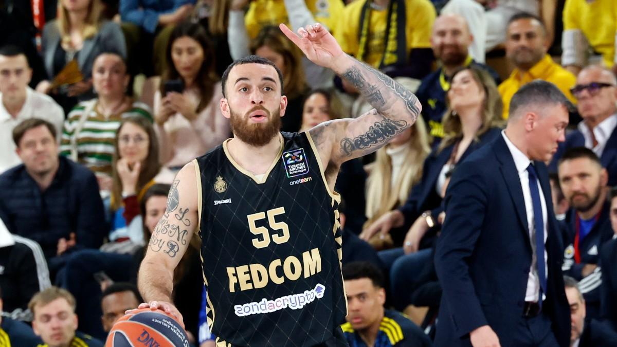 Mike James, jugador de Monaco