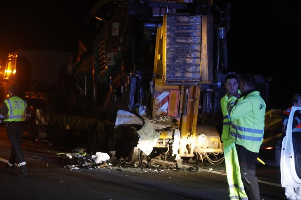 Accidente con tres muertos en la A-66 zamorana