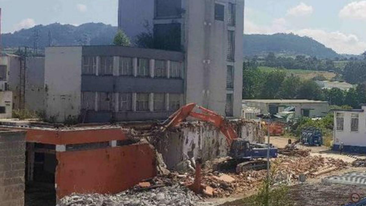 Centro fabril de Villaviciosa, que fue de El Molinero, Nestlé y Capsa.