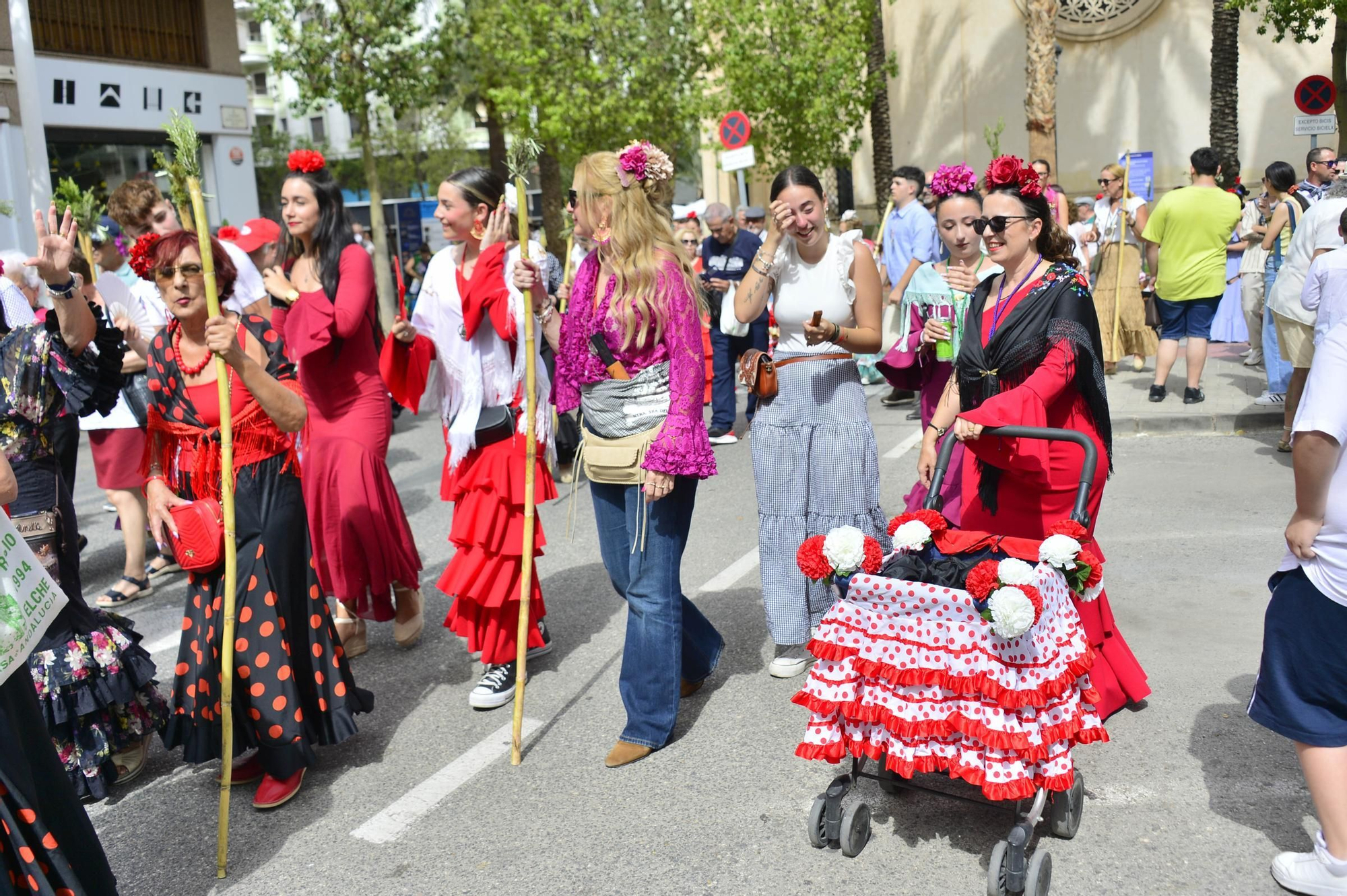 Salida de La Romería del Rocío