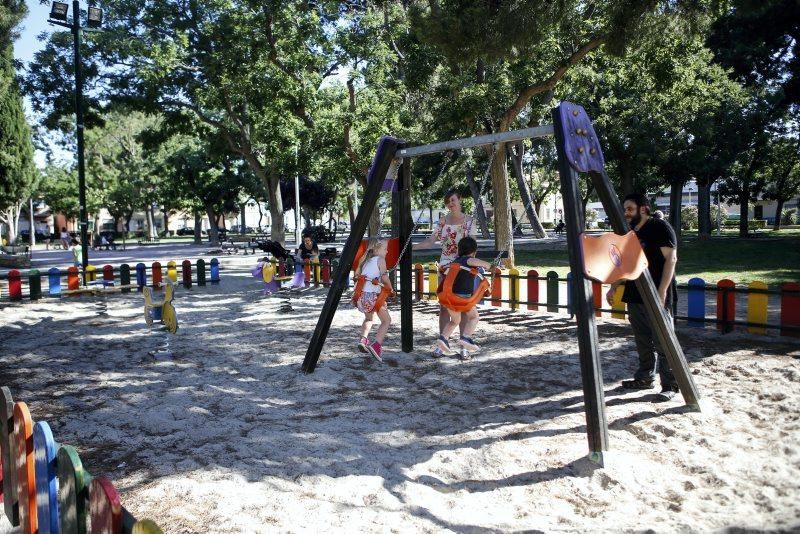 Los parques vuelven a la normalidad