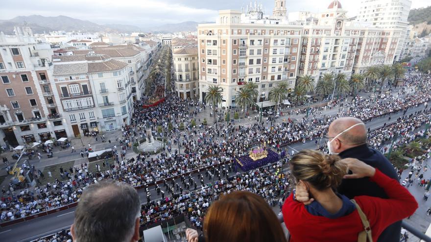 Fotos de las procesiones de la Magna de Málaga