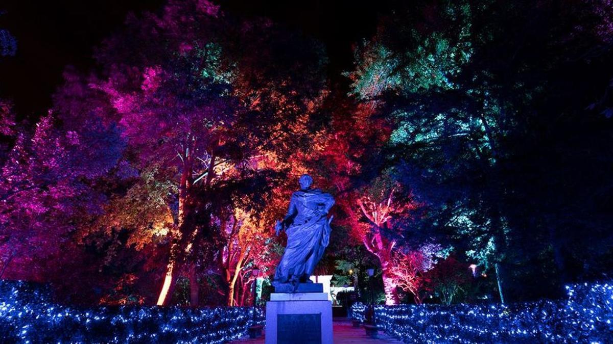 Espectáculo en el Jardín Botánico de Madrid de la misma empresa que montará el del Alcázar.