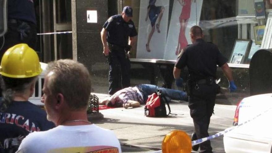 Dos muertos y nueve heridos en un tiroteo frente al Empire State