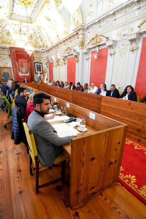 Pleno del Ayuntamiento de Las Palmas de Gran Canaria, el último de 2018