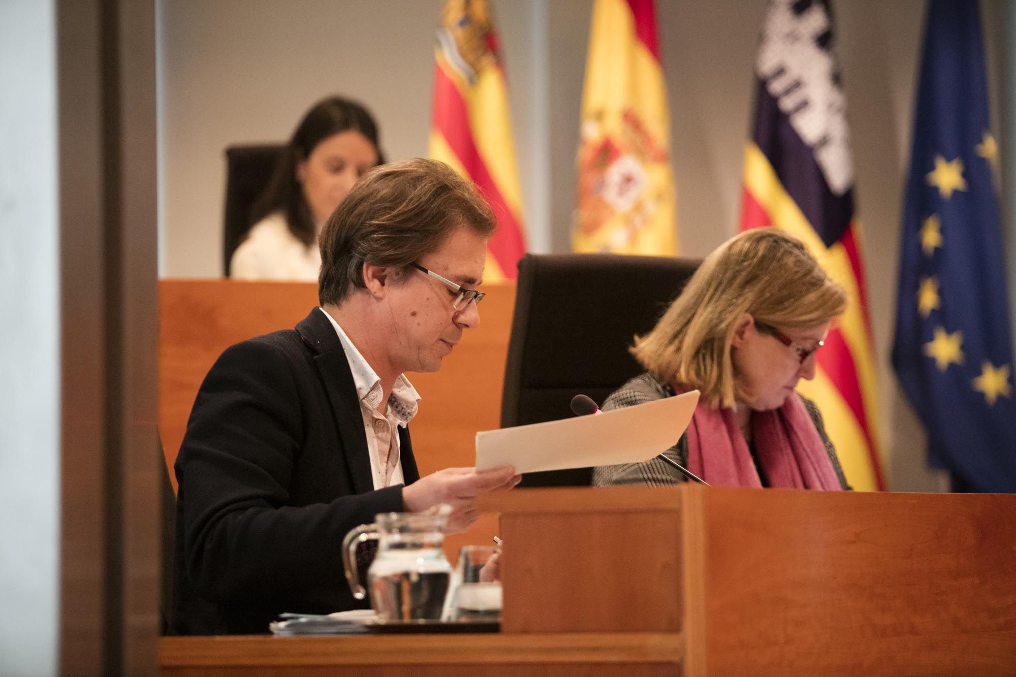 Pleno del Consell de Ibiza donde se han aprobado los presupuestos