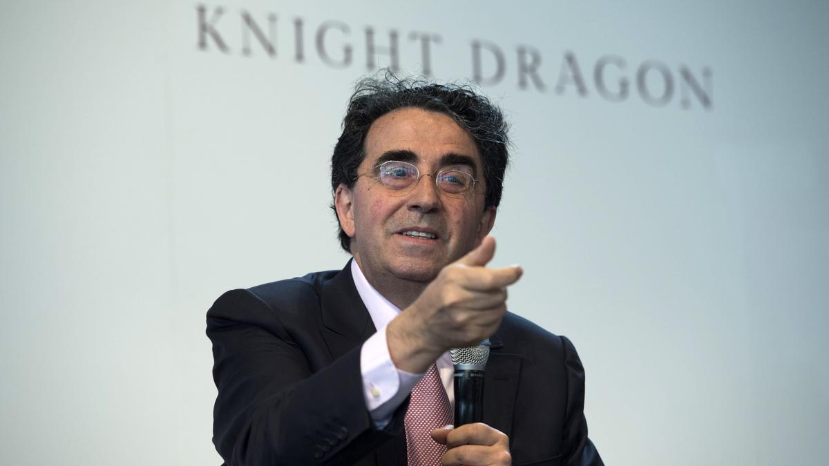 Santiago Calatrava durante una ponencia en Estados Unidos.