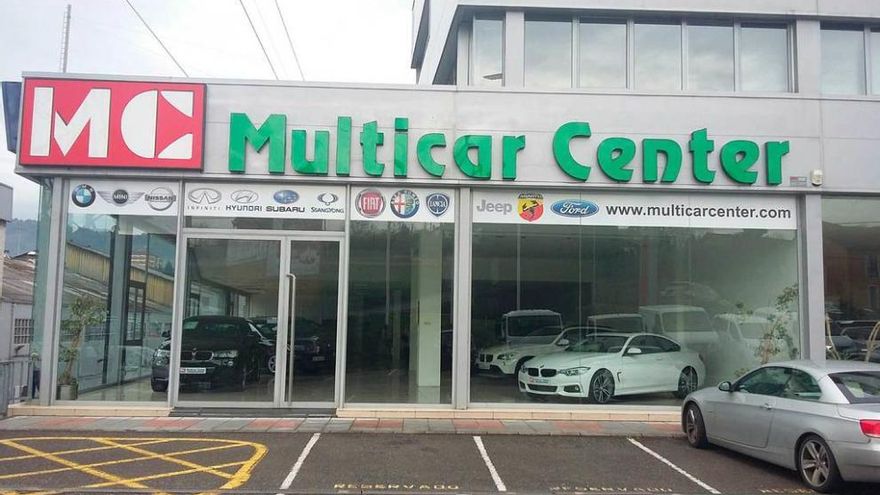 Instalaciones de Multicar Center, en Cerdeño (Oviedo).