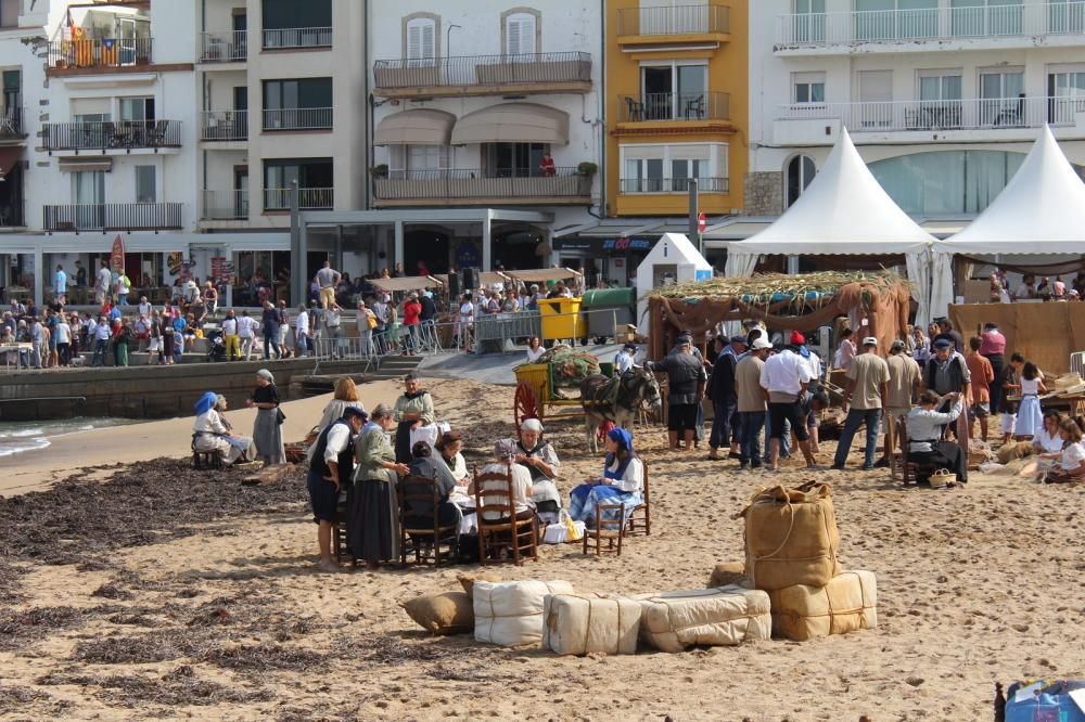 La Festa de la Sal a la platja de les Barques.