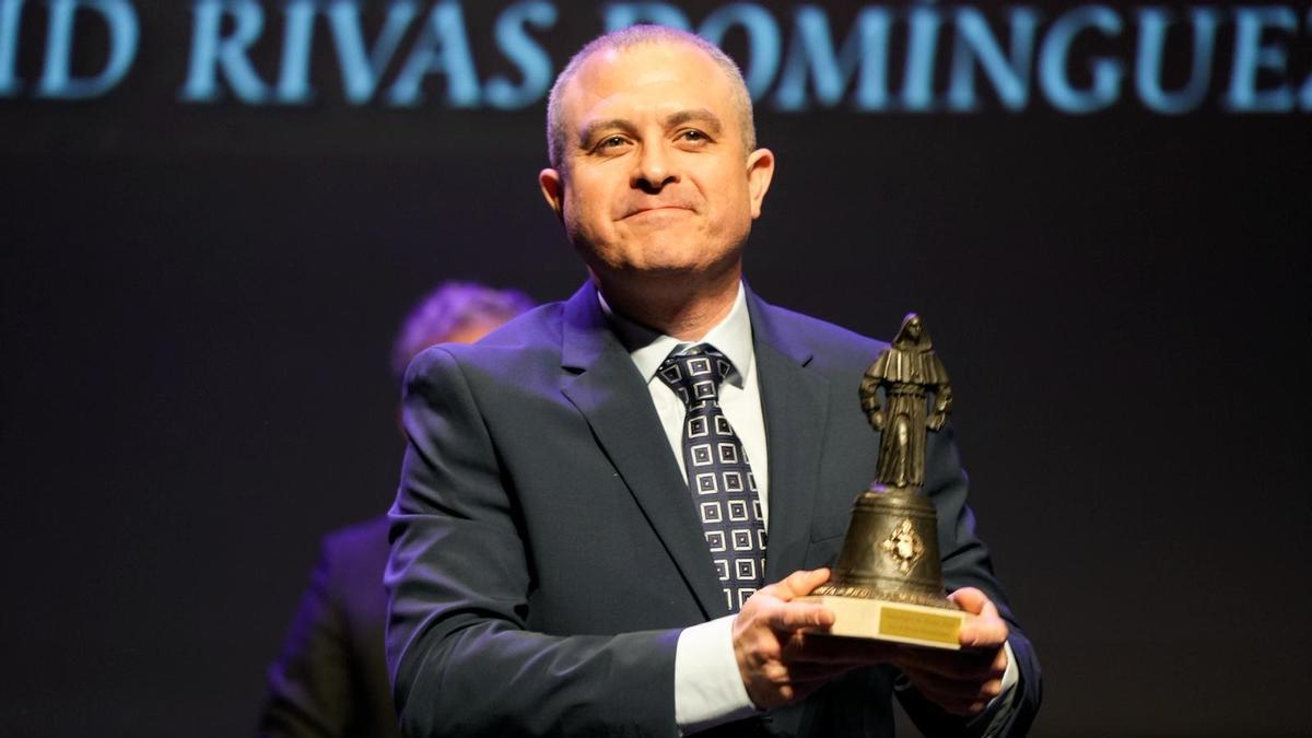 El compositor David Rivas recoge el Premio Barandales 2026