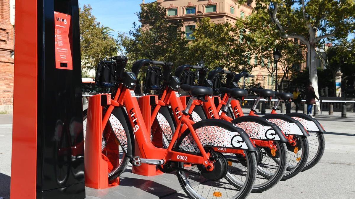 Bicing Barcelona.