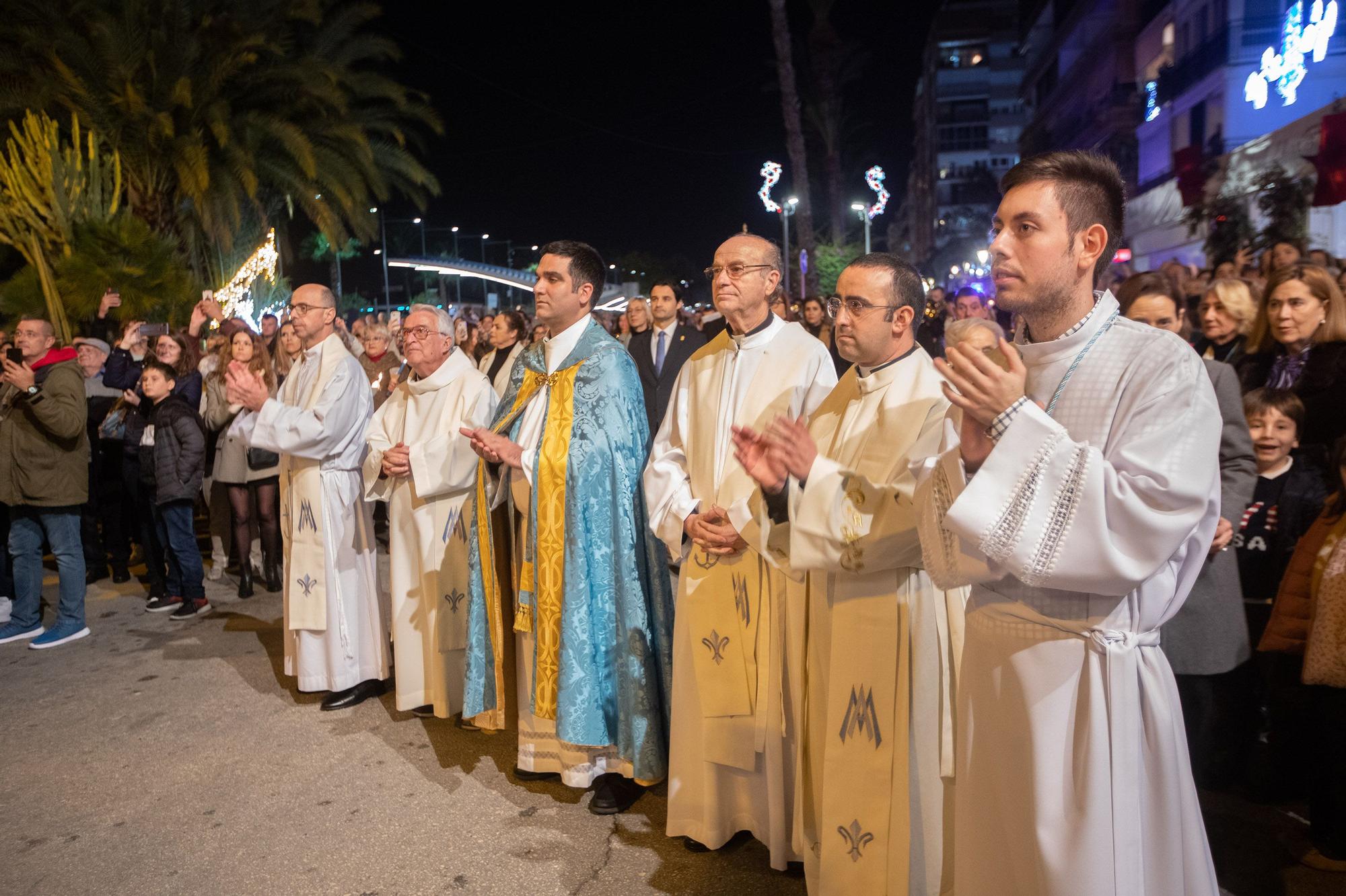 Procesión de La Purísima en Torrevieja