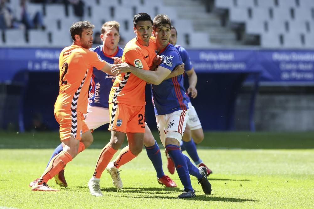 El partido entre el Real Oviedo y el Lorca, en imágenes