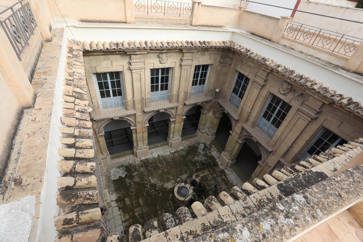 Aspecto de las Clarisas desde la terraza