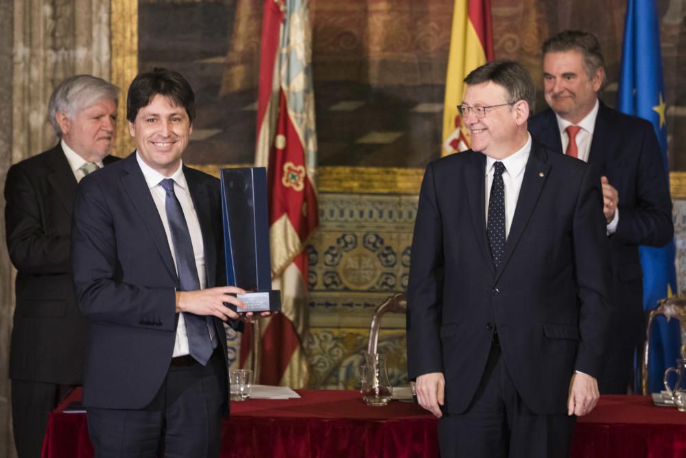 Entrega del premio de la Fundación Broseta