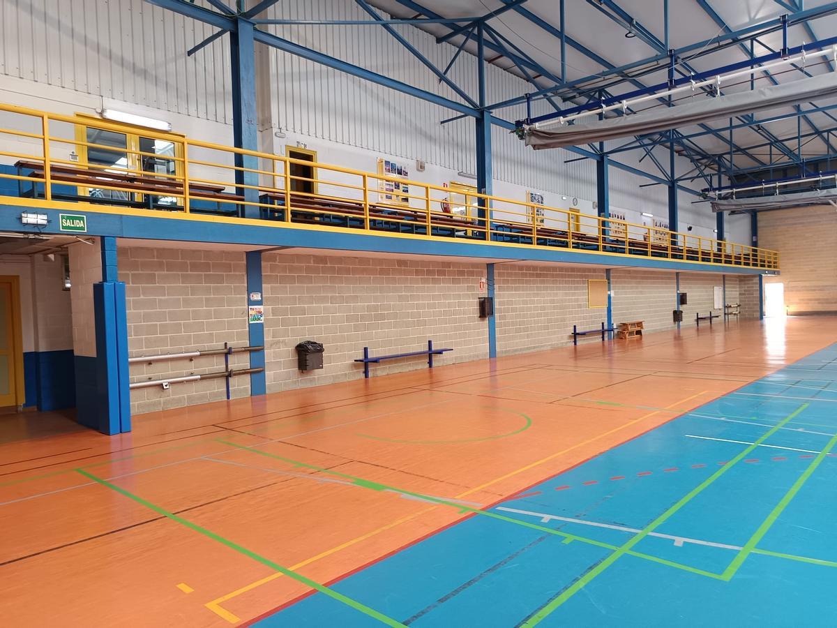 Las instalaciones del polideportivo cangués.