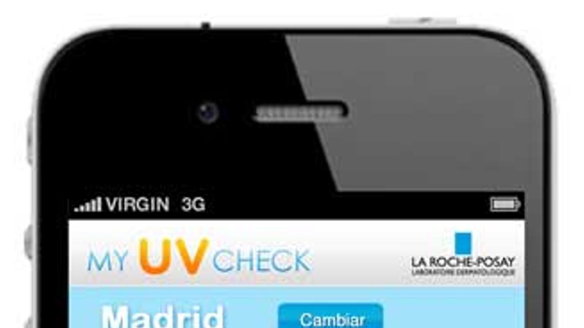 Nueva aplicación &quot;My UV Chek&quot; de La Roche Posay para iPhone