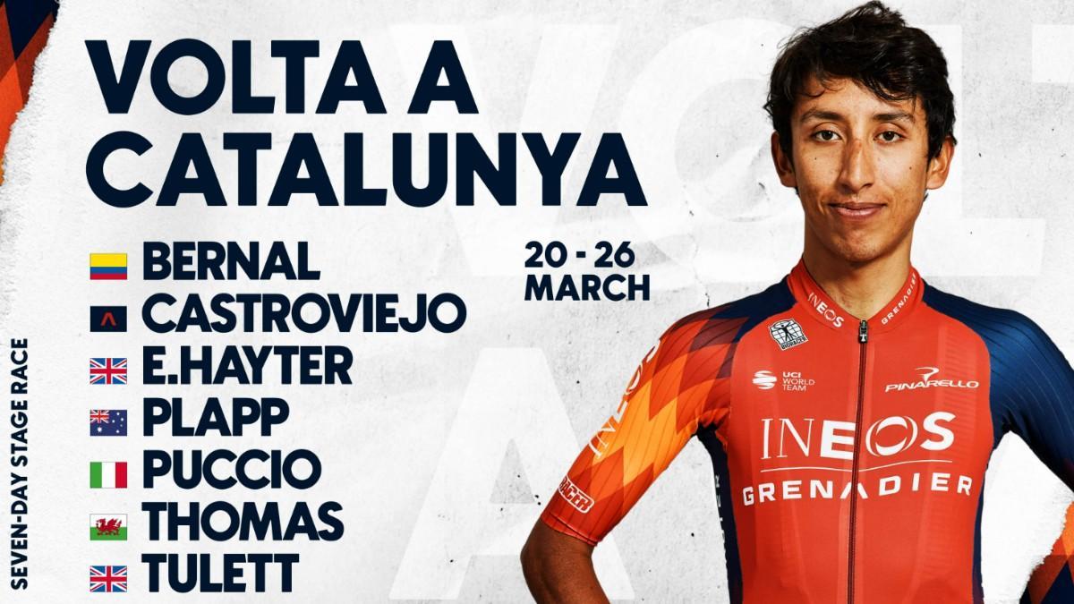 Egan Bernal correrá la Volta a Catalunya 2023