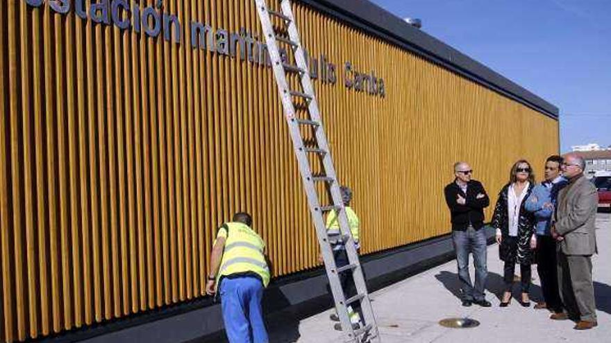 Acto formativo sobre la madera de la estación náutica vilanovesa.N.P.