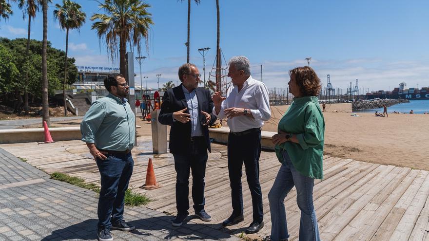 Pedro Quevedo propone rehabilitar la playa de Las Alcaravaneras con la puesta en marcha de dos proyectos integrales