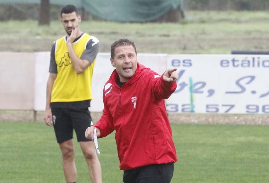 Primer entrenamiento de Curro Torres