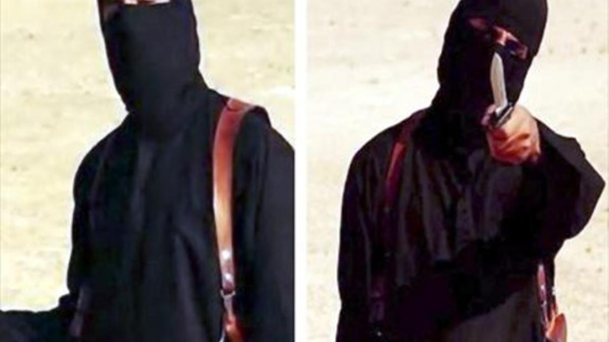Fotograma de 'John el yihadista' capturado de un vídeo donde amenazaba con más ejecuciones.