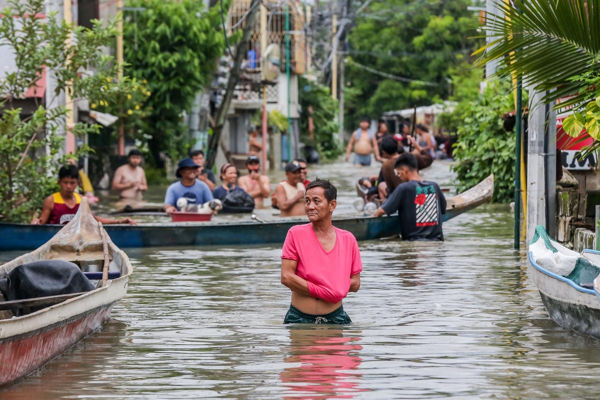 Inundaciones fuertes en Filipinas