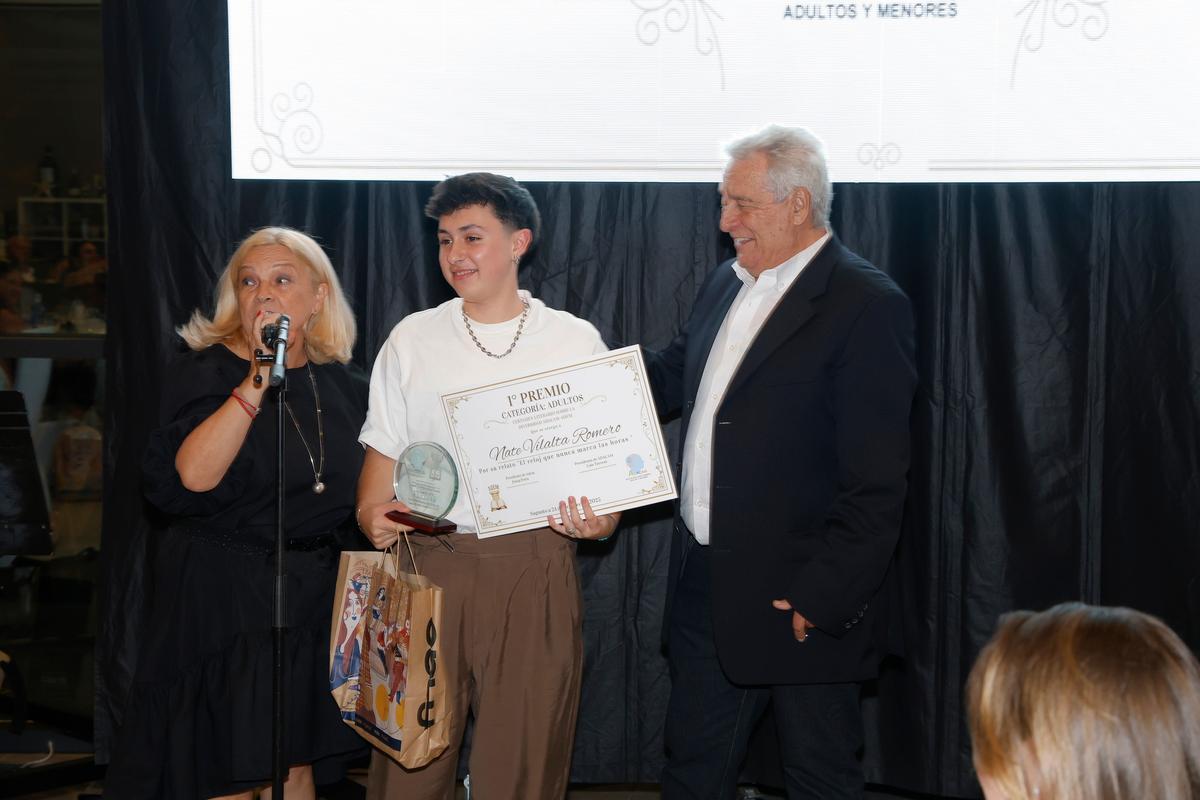 Nate Vilalta Romero, primer premio.