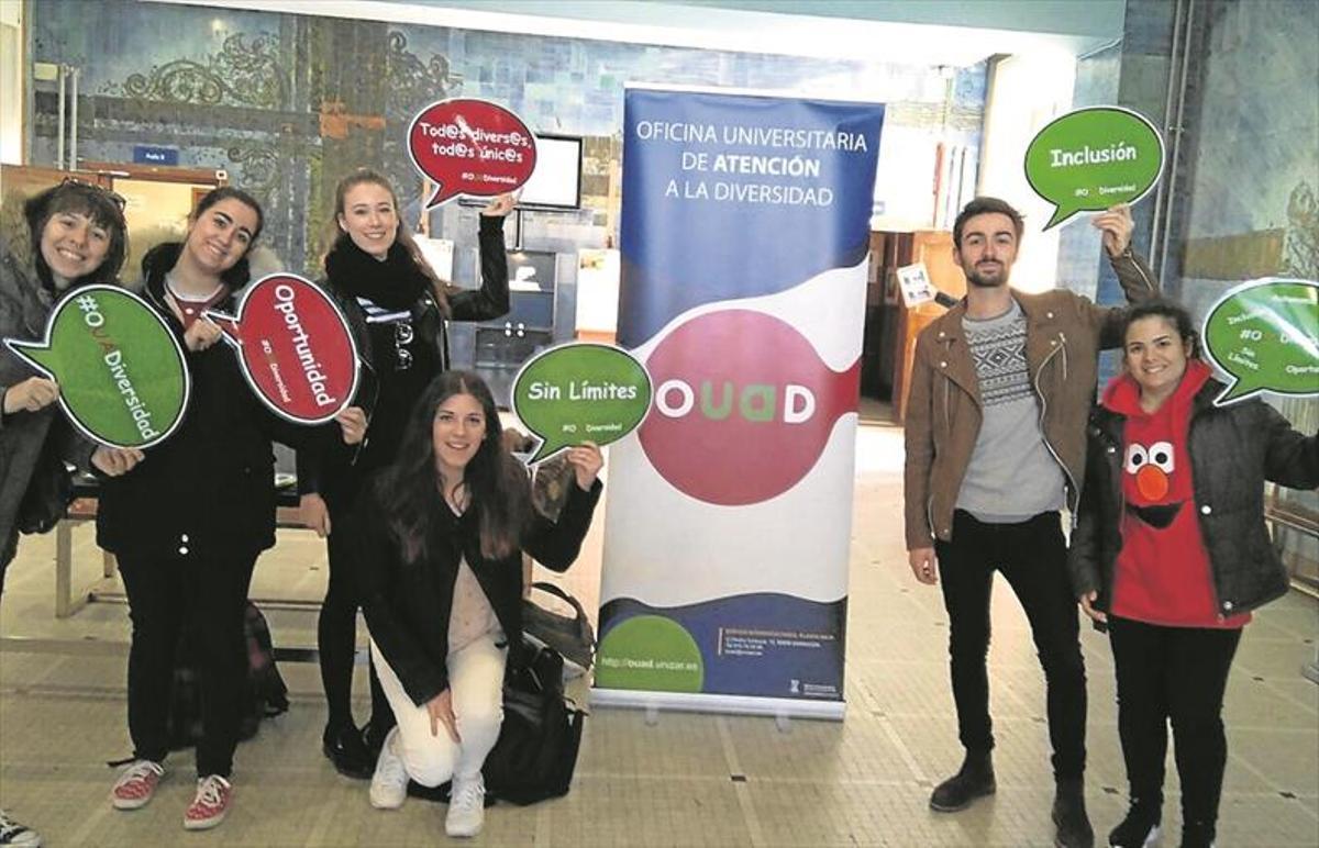 Más de 200 estudiantes con discapacidad asisten al campus