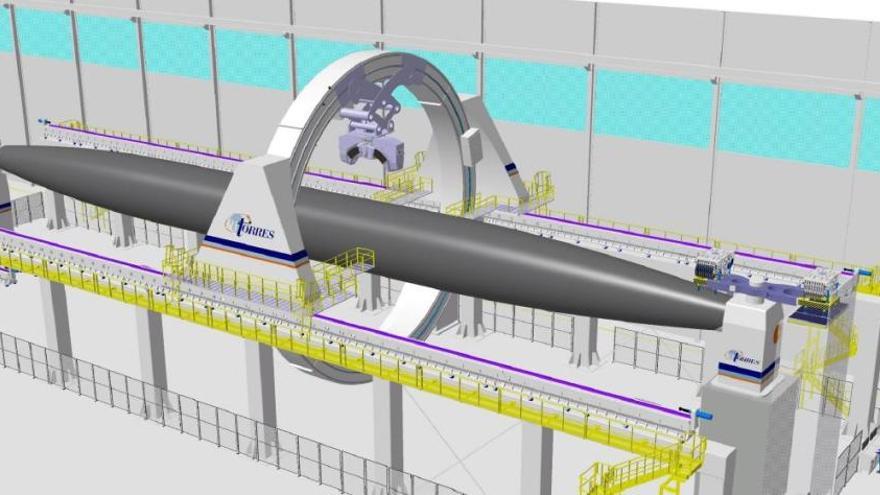 MTorres presenta el primer submarino del mundo de fibra de carbono