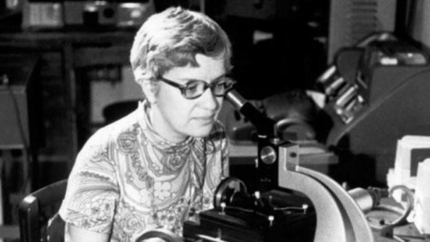 La astrónoma Vera Rubin, fallecida este domingo.