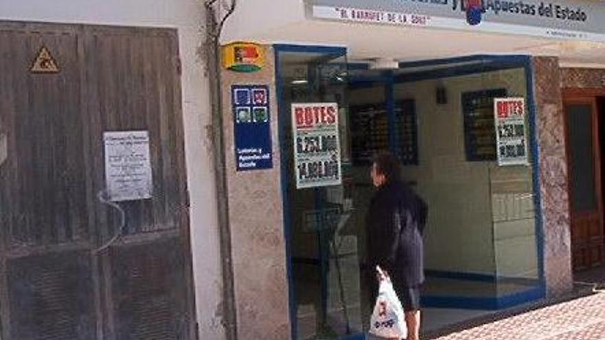 Administración que ha validado el boleto ganador de la Bonoloto del viernes 13 de abril de 2018