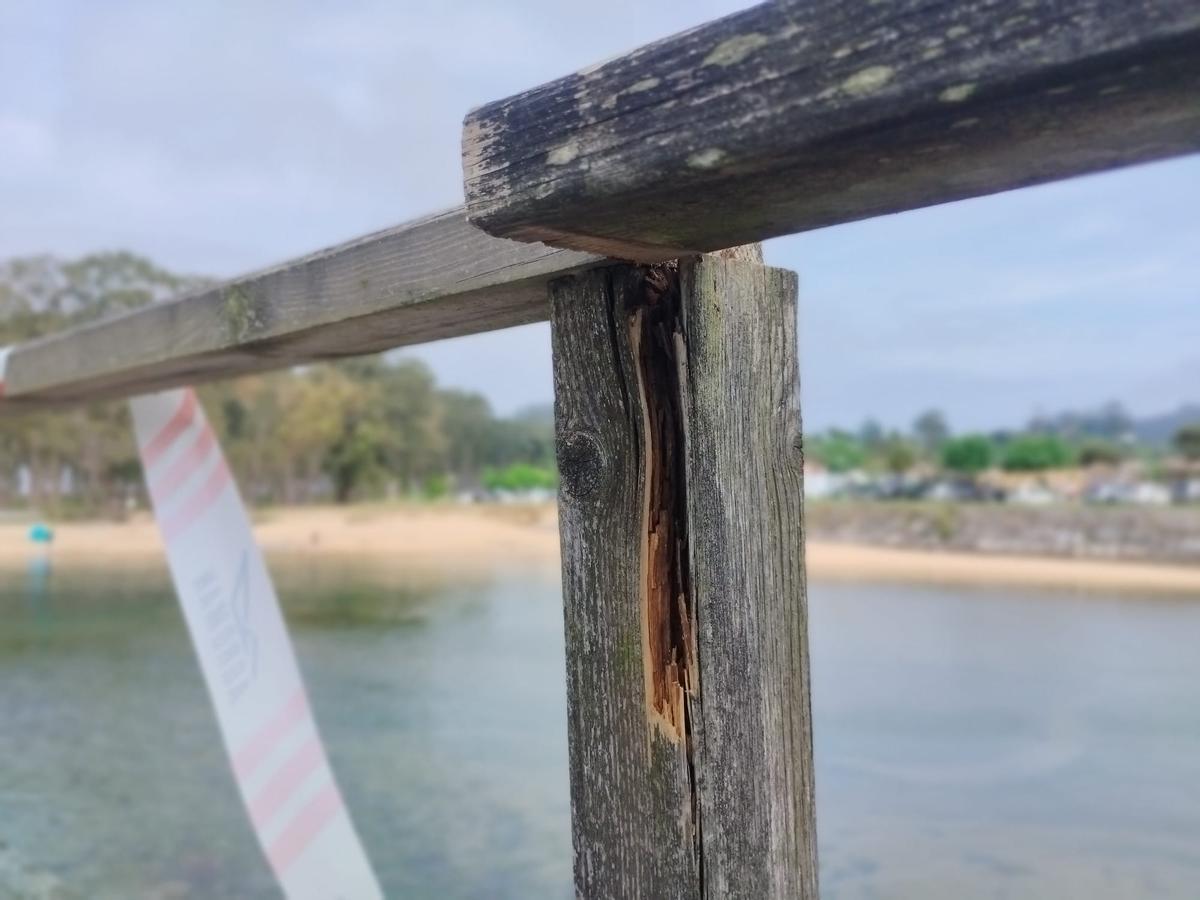El deterioro del parque playa de Rodiles, en Villaviciosa, en imágenes
