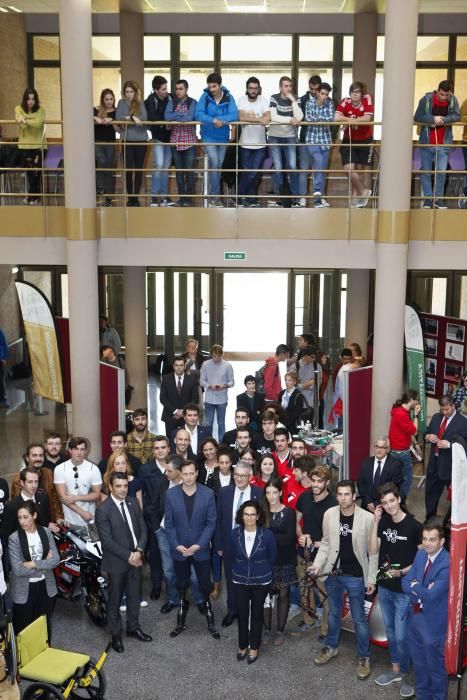 Hugh Herr visita la Escuela Politécnica de Gijón